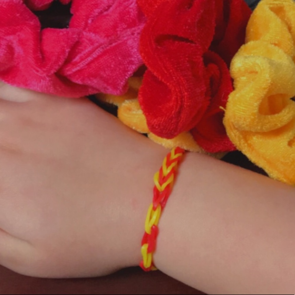 Gryffindor yellow and red bracelet